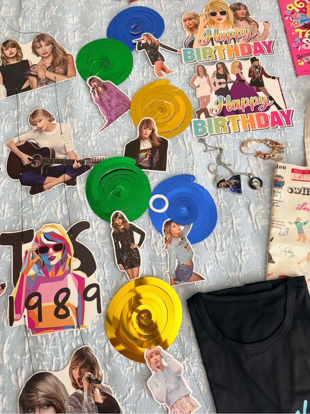 Taylor Swift Theme Birthday Party Decorations / Fan Bundle